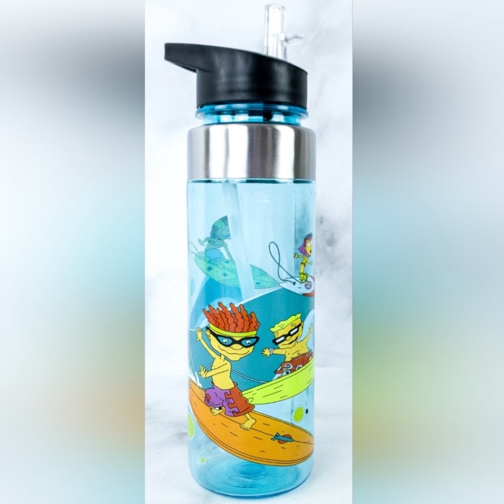 🏄‍♂️ Nickelodeon Water Bottle - Rocket Power - Nick Box Exclusive BNIB